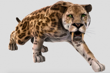 Sabre-toothed Tiger: The once dominant apex predator