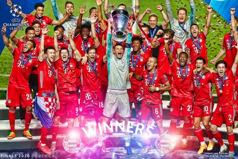 bayern munchen winners champions league 2020 by jafarjeef de3vxca fullview