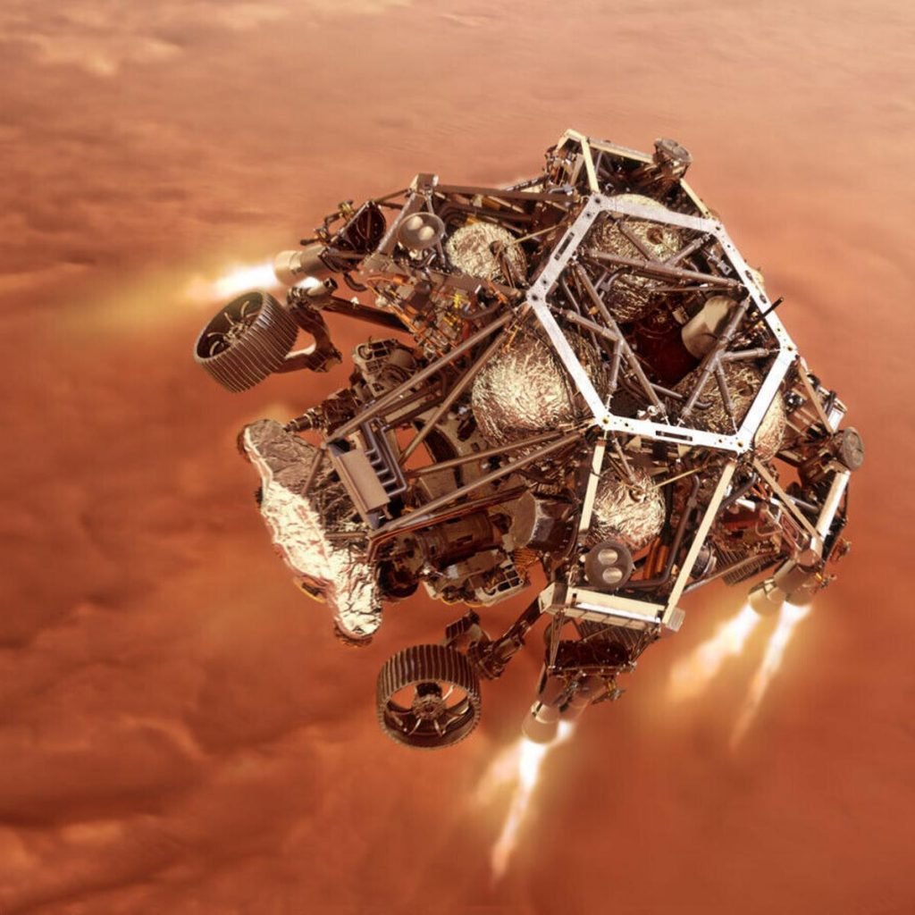 Ingenuity helicopter phones home from Mars