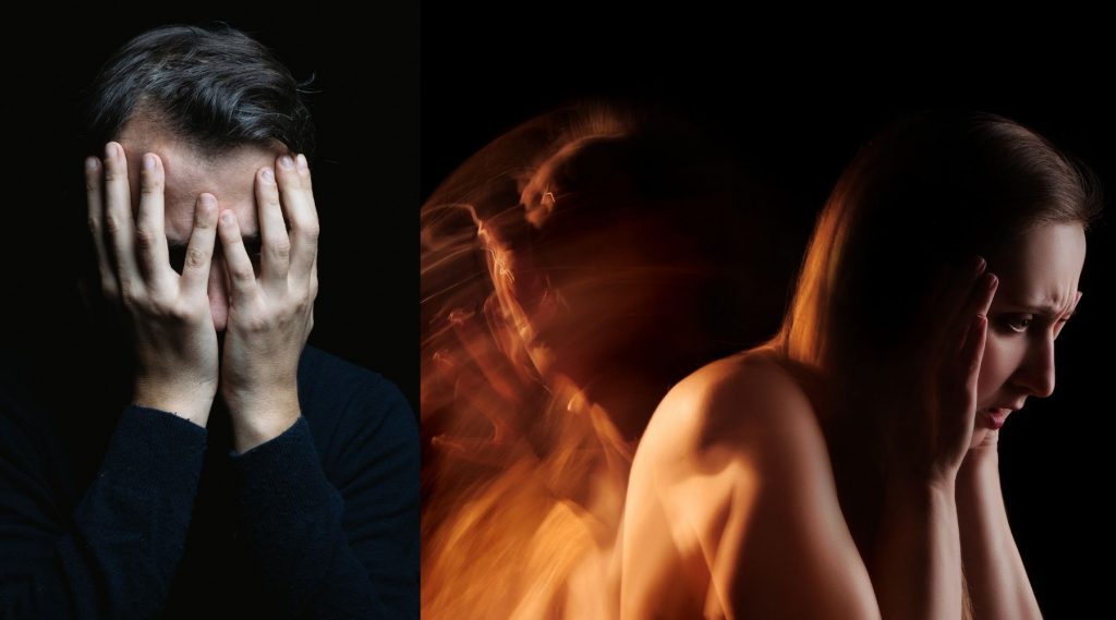 What are mental disorders? Mental disorders (or mental illnesses) are conditions that affect your thinking, feeling, mood, and behavior. They'll be occasional or long-lasting (chronic). they will affect your ability to relate to others and function every day . What are some sorts of mental disorders? There are many various sorts of mental disorders. Some common ones include Anxiety disorders, including anxiety disorder , obsessive-compulsive disorder, and phobias Depression, manic depression , and other mood disorders Eating disorders Personality disorders Post-traumatic stress disorder Psychotic disorders, including schizophrenia What causes mental disorders? There is no single cause for mental disease . variety of things can contribute to risk for mental disease , such as Your genes and case history Your life experiences, like stress or a history of abuse, especially if they happen in childhood Biological factors like chemical imbalances within the brain A traumatic brain injury A mother's exposure to viruses or toxic chemicals while pregnant Use of alcohol or recreational drugs Having a significant medical condition like cancer Having few friends, and feeling lonely or isolated Mental disorders aren't caused by character flaws. they need nothing to try do with being lazy or weak.