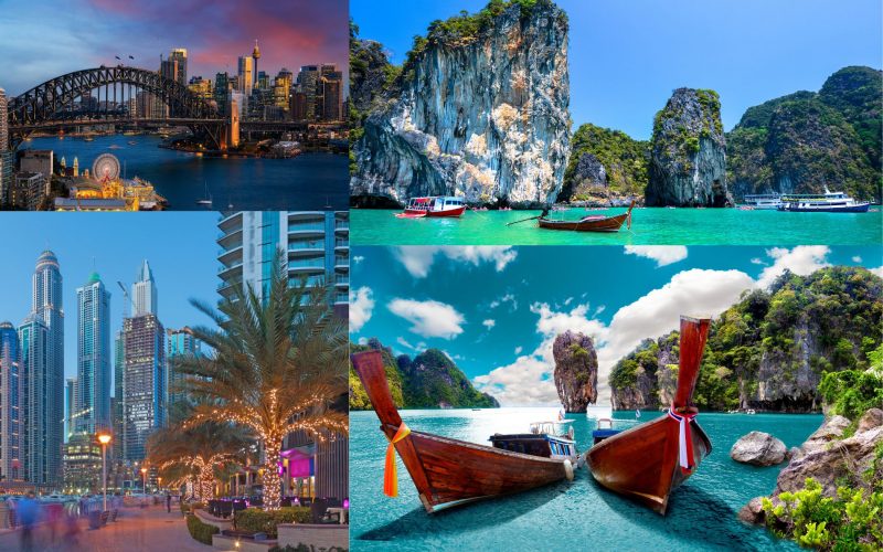 The Top Travel Destinations in the World, Magazineup